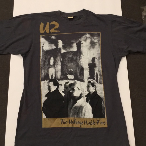 u2 the unforgettable fire t shirt